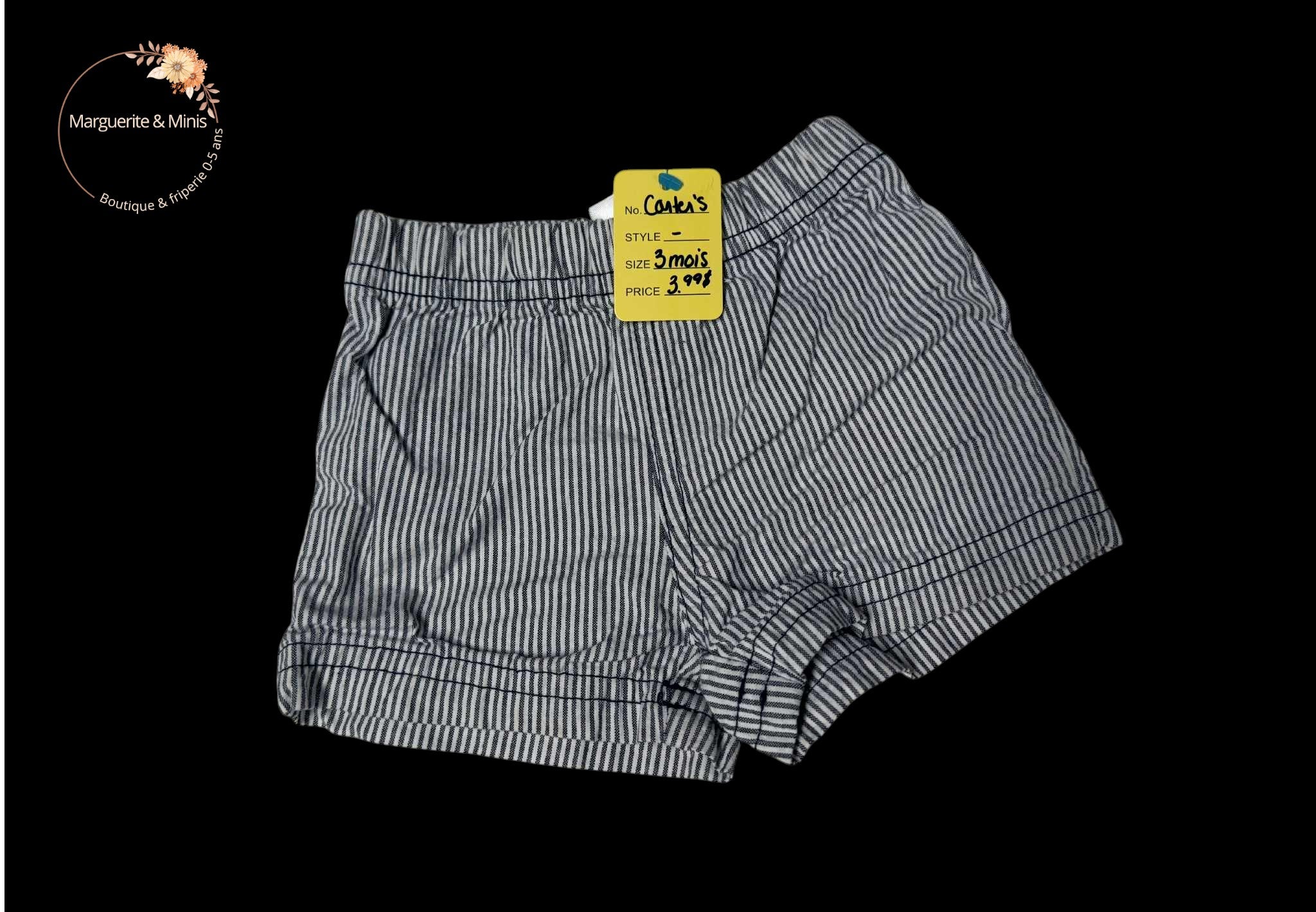 Carter's - Short - 3 mois