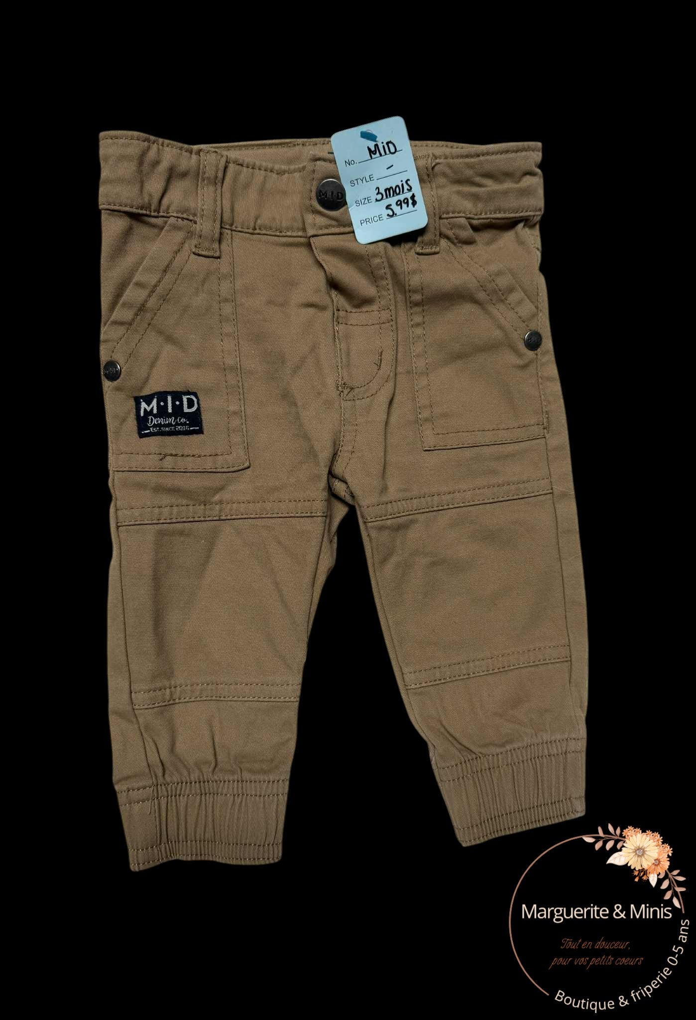 MID - Pantalon - 3 mois