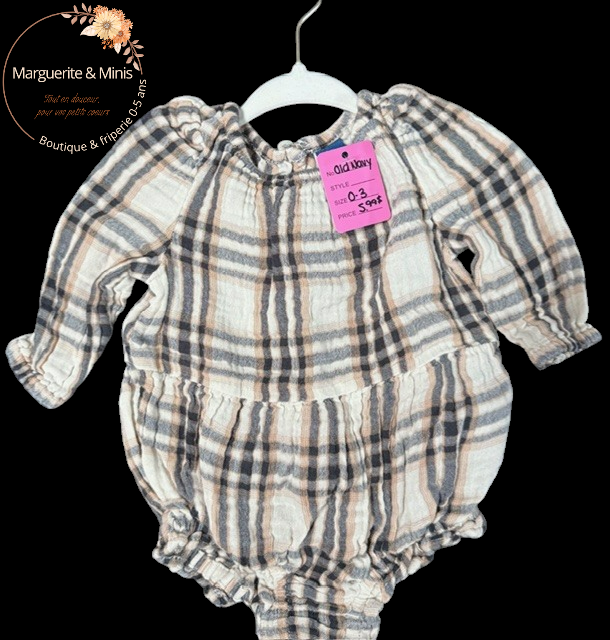 Old Navy - Barboteuse - 0-3 mois