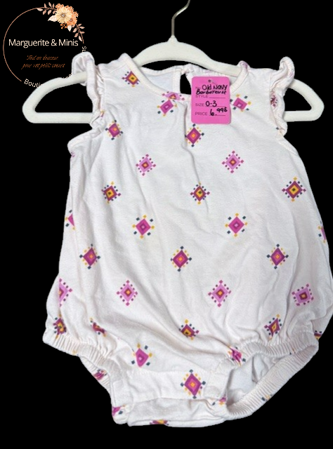 Old Navy - Barboteuse - 0-3 mois