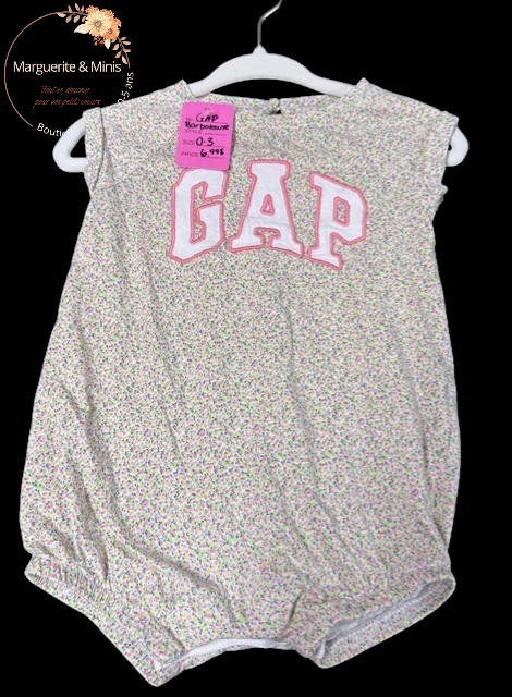 GAP - Barboteuse - 0-3 mois