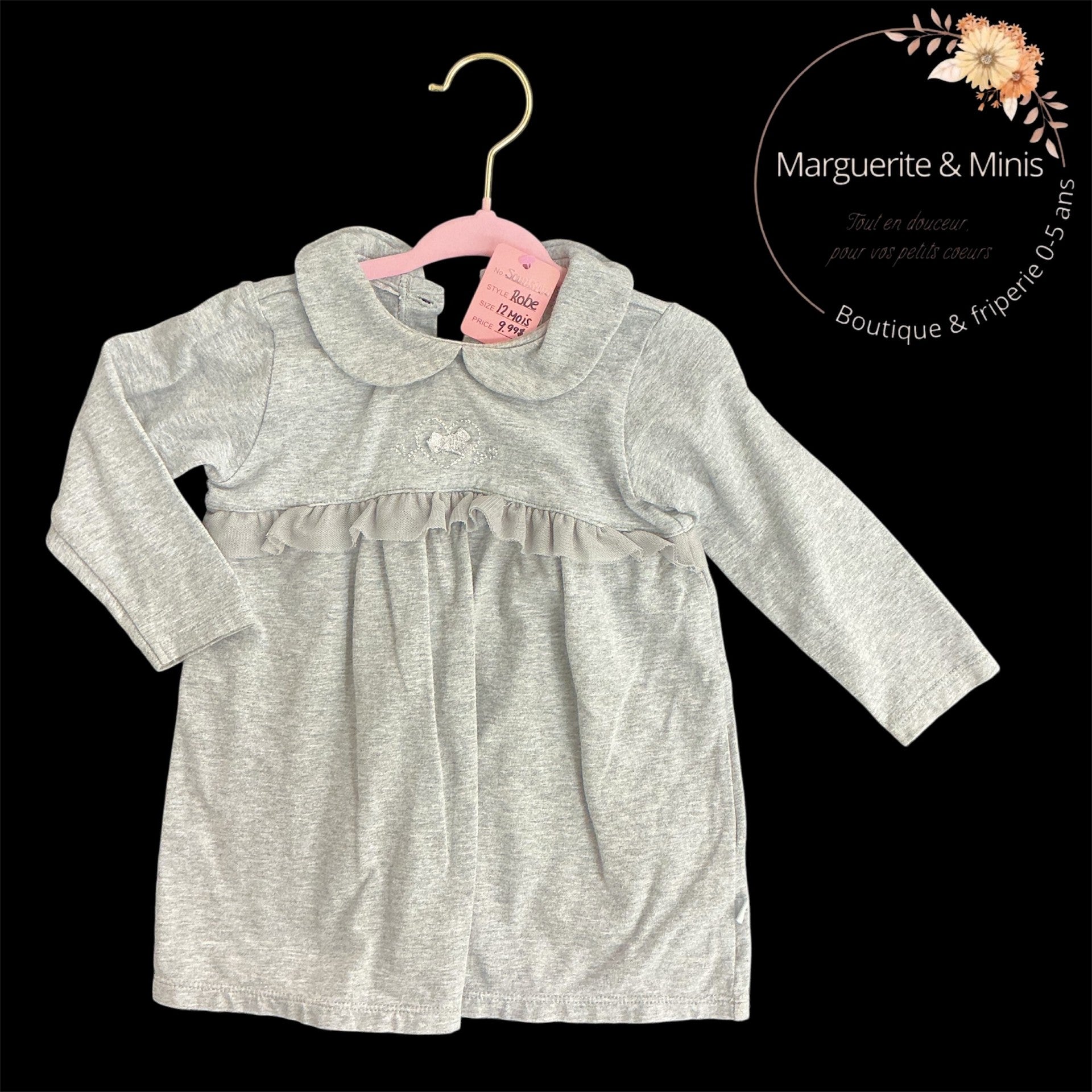 Souris Mini - Robe - 12 mois
