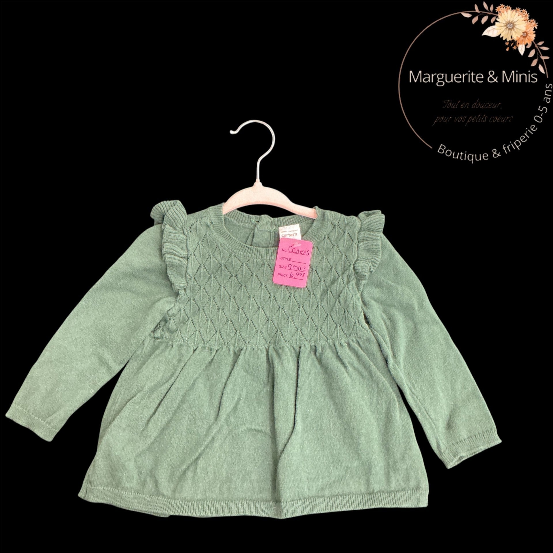 Carter's - Chandail - 9 mois