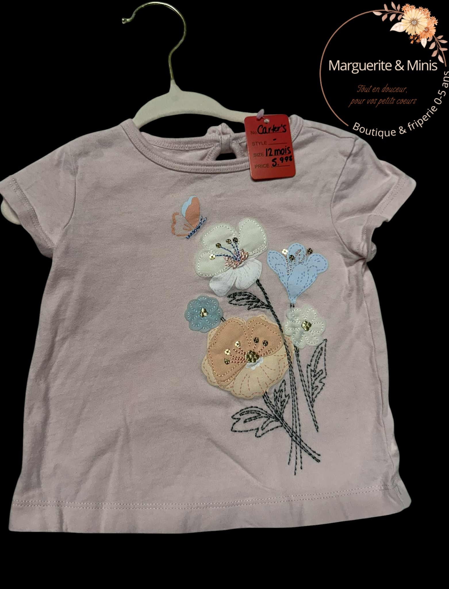 Carter's - T-shirt - 12 mois